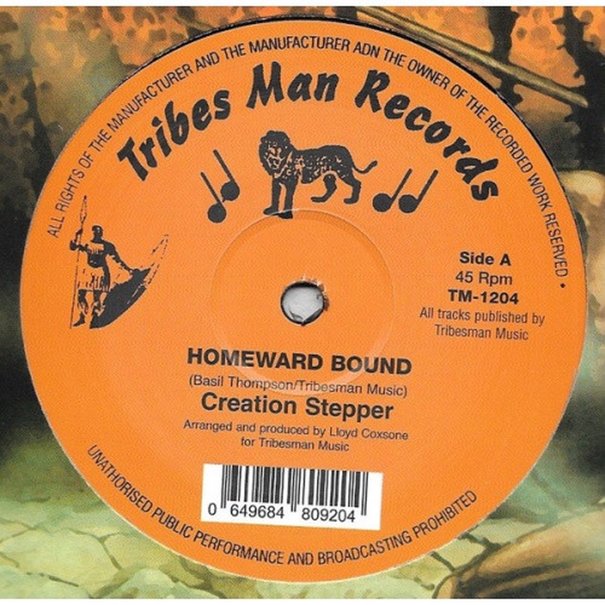 Creation Stepper – Homeward Bound – 12″ Vinyl