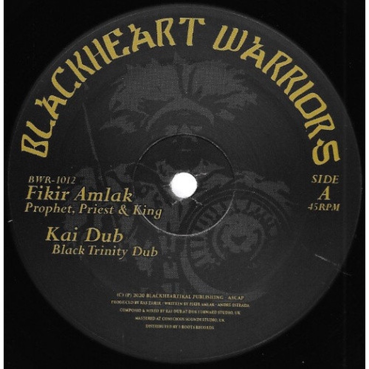 Fikir Amlak – Prophet, Priest & King / Mau Mau – 10″ Vinyl