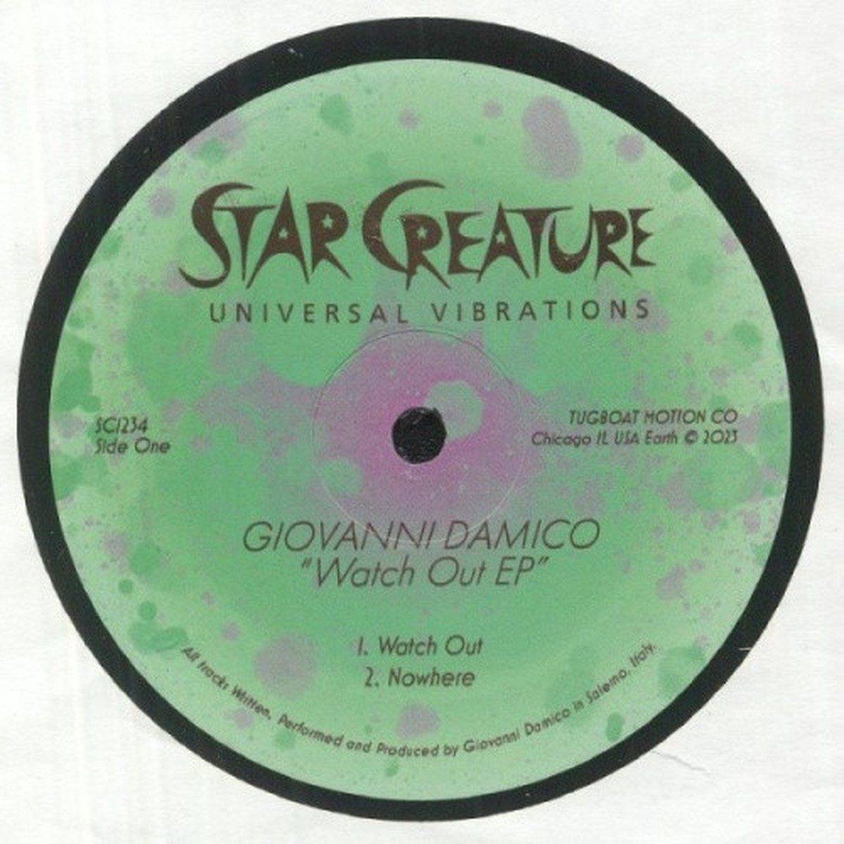Giovanni Damico – Watch Out Ep – 12″ Vinyl