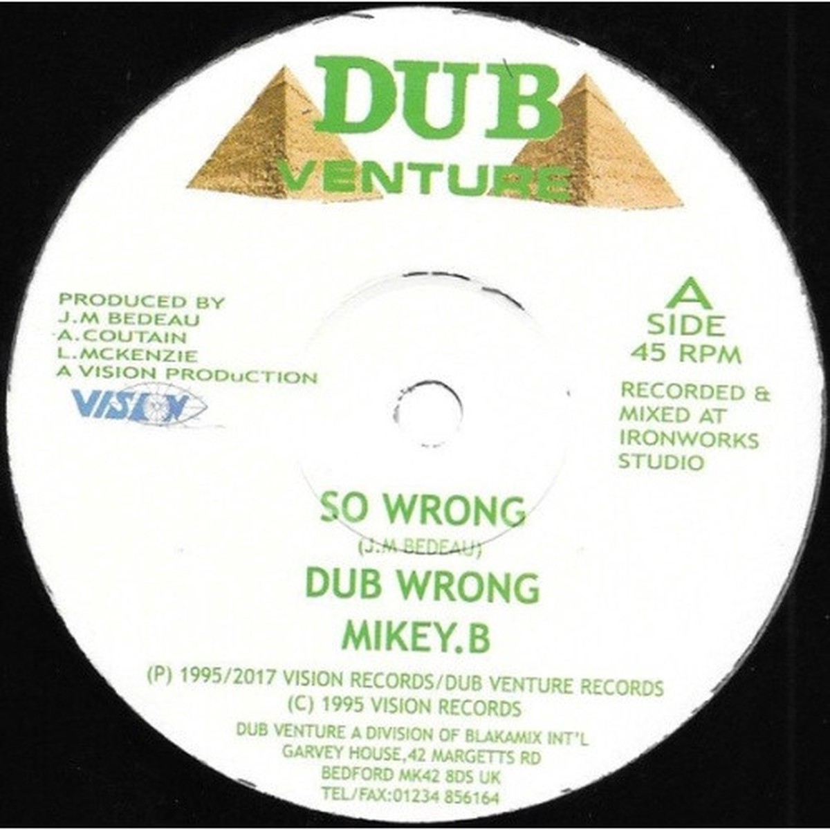 Mikey B – So Wrong / Just The Two Of Us – 12″ Vinyl
