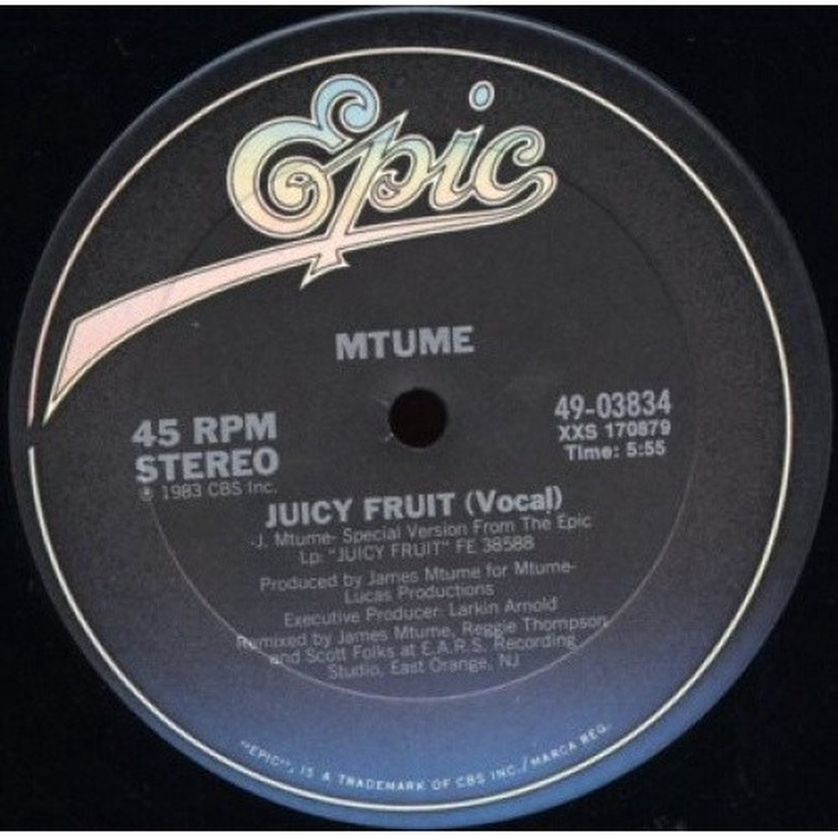 Mtume – Juicy Fruit – 12″ Vinyl