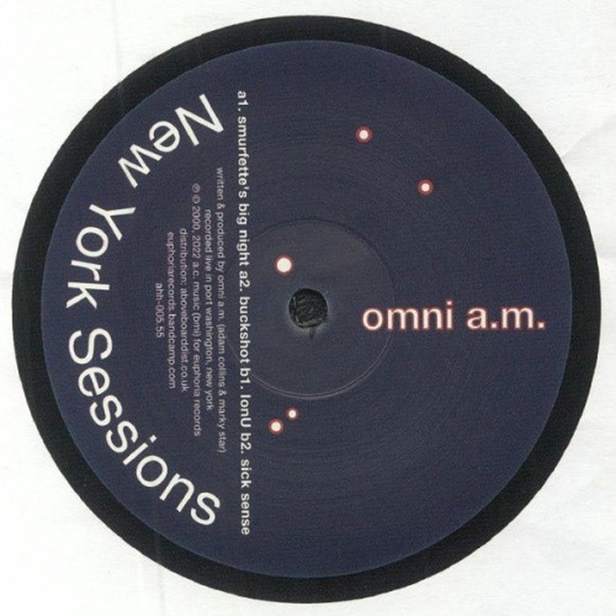 Omni A.M. – New York Sessions – 12″ Vinyl