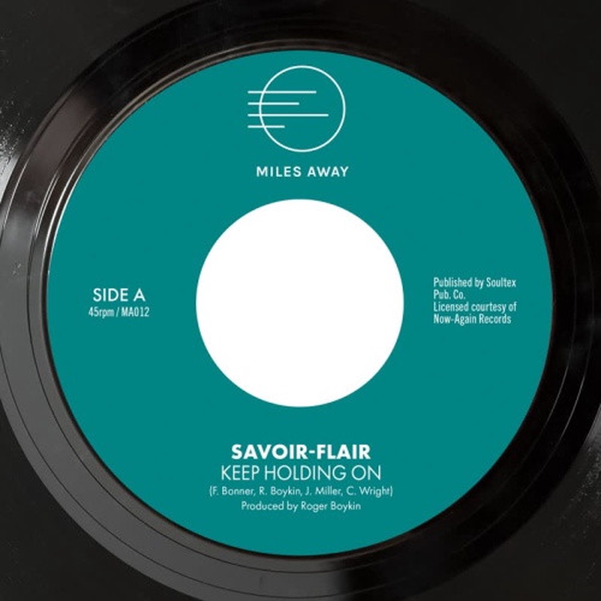 Savoir-Flair – Keep Holding On – 7″ Vinyl