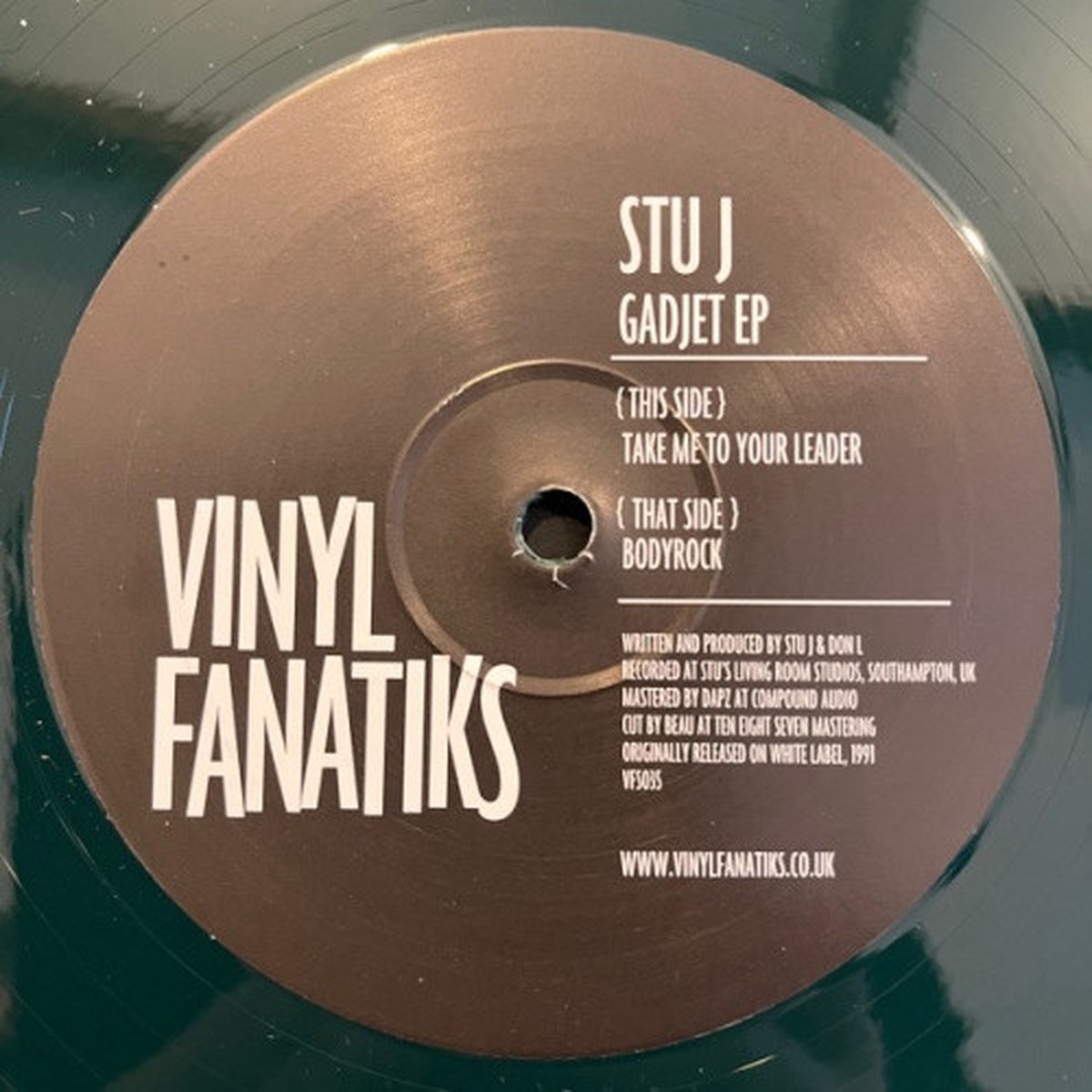 Stu J – Gadjet Ep – 12″ Vinyl