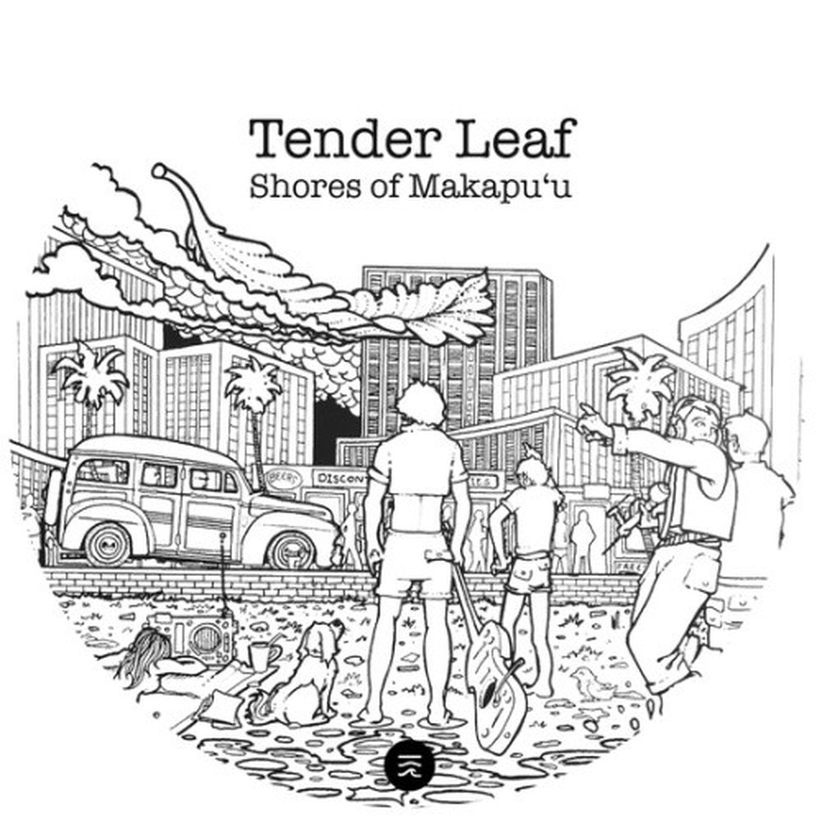 Tender Leaf – Shores Of Makapuu / Coast To Coast – 7″ Vinyl