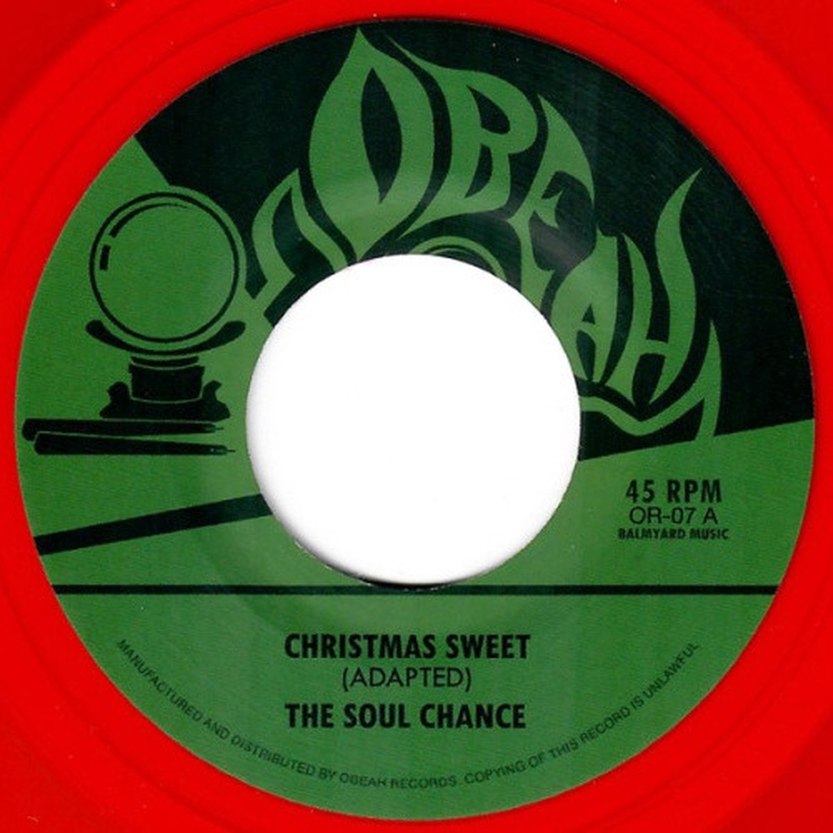 The Soul Chance – Christmas Sweet – 7″ Colored Vinyl