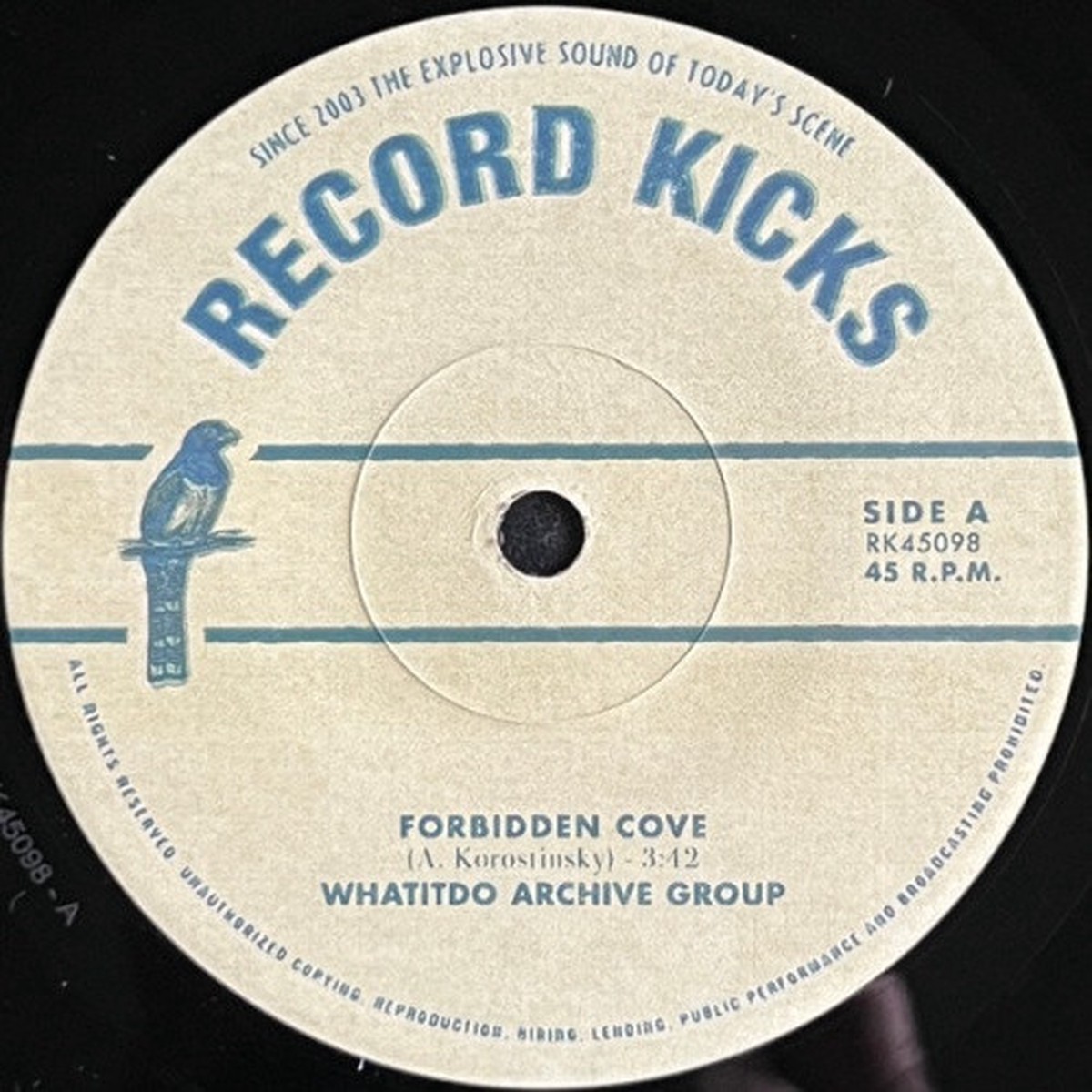 Whatitdo Archive Group – Forbidden Cove – 7″ Vinyl