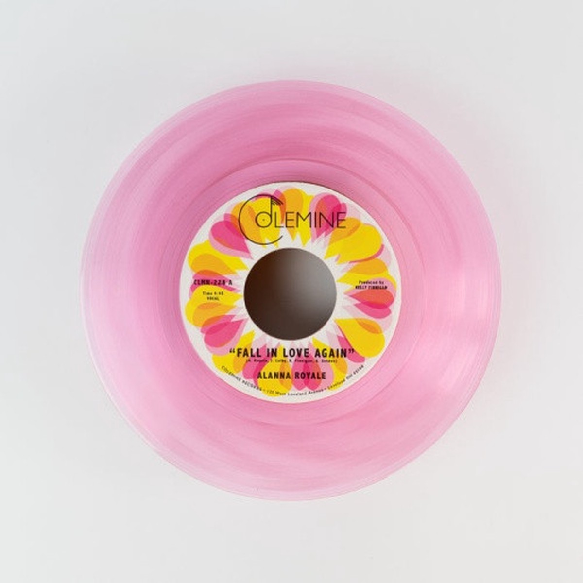 Alanna Royale – Fall In Love Again – 7″ Colored Vinyl