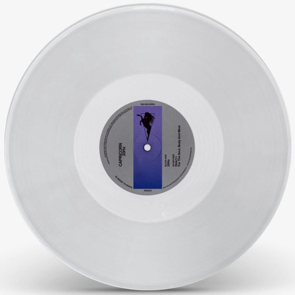 Capricorn – 20Hz – 12″ Clear Vinyl