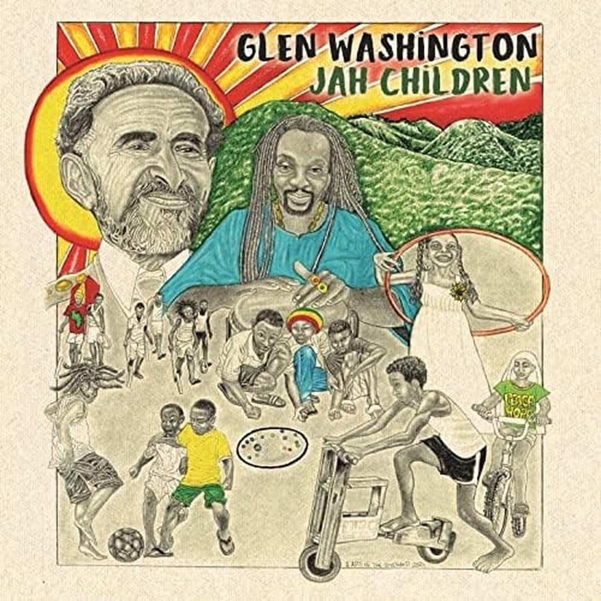 Glen Washington – Jah Children – LP Vinyl