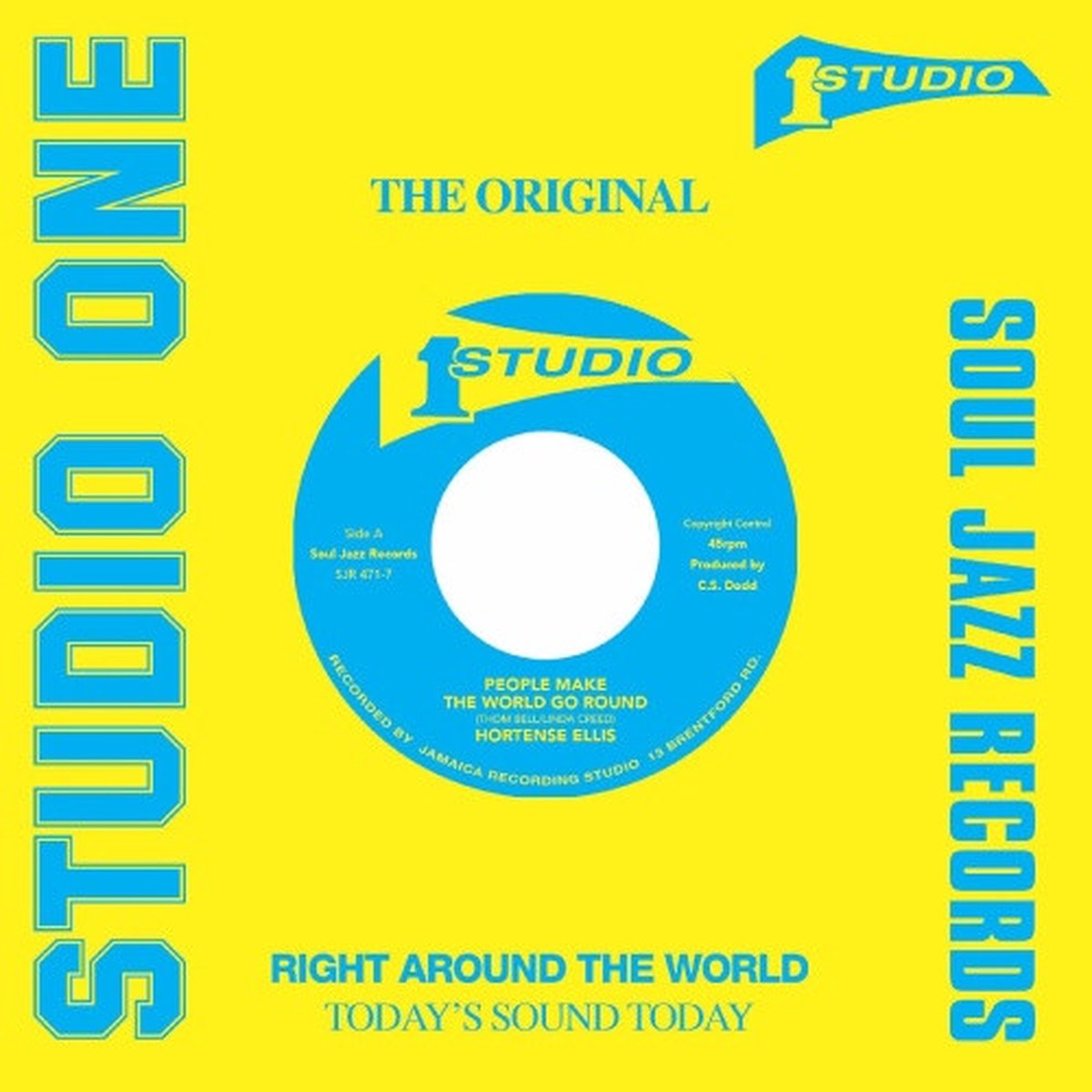 Hortense Ellis – People Make The World Go Round – 7″ Vinyl