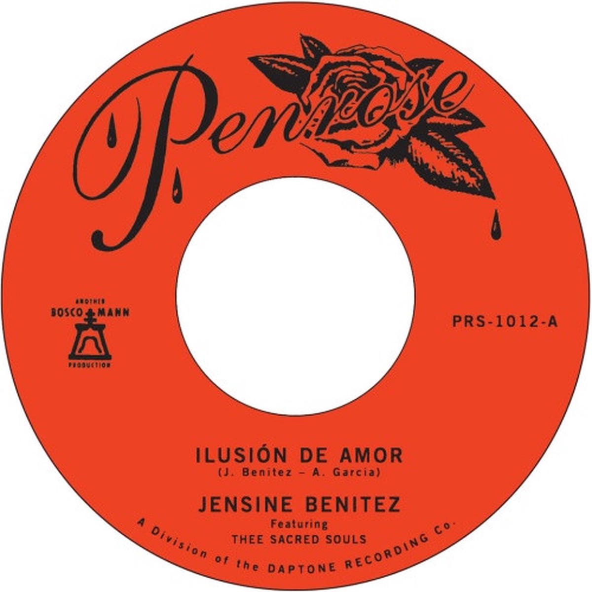 Jensine Benitez – Ilusion De Amor / The Sparkle Your Eyes – 7″ Vinyl