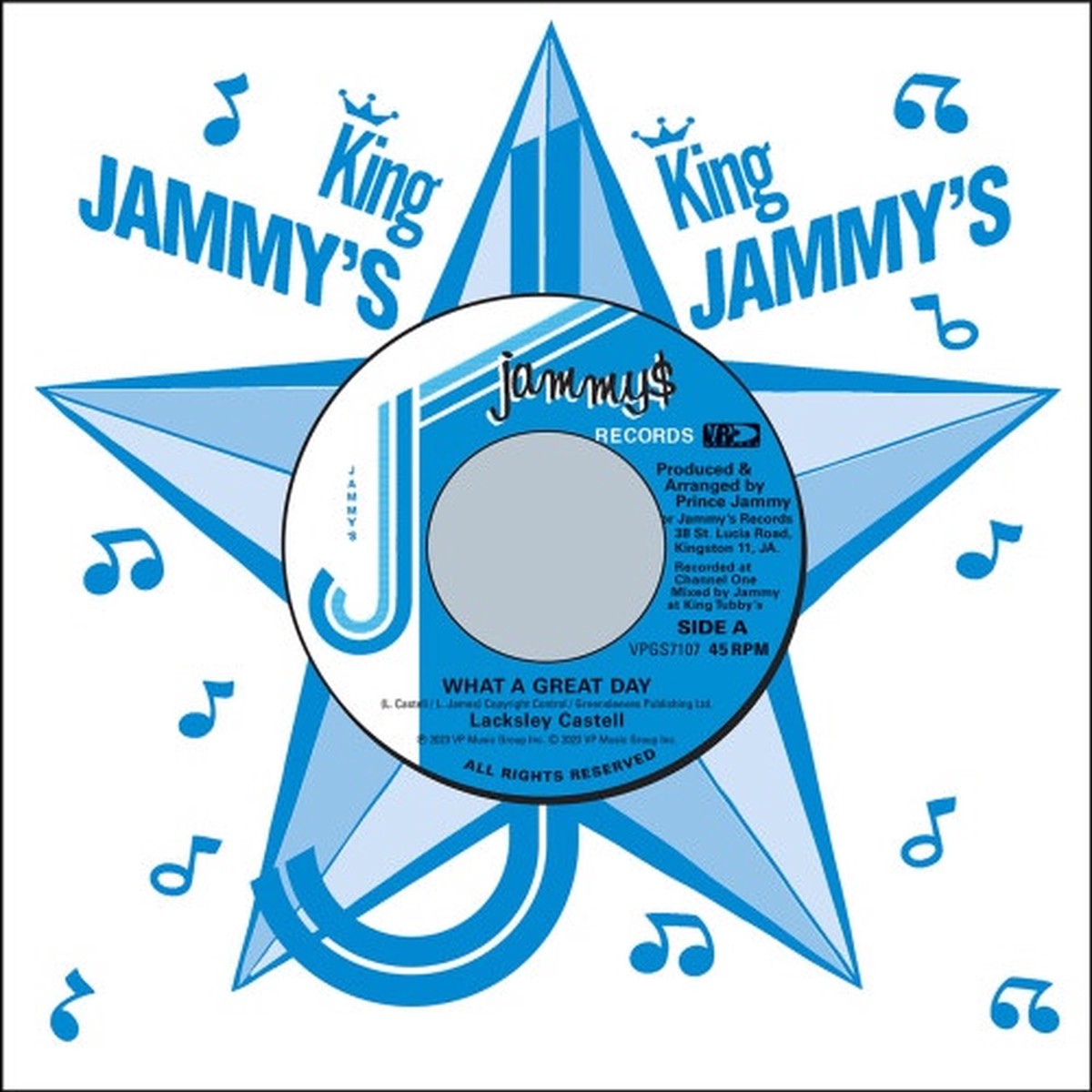 Lacksley Castell / Prince Jammy – What A Great Dead / Throne Of Blood – 7″ Vinyl
