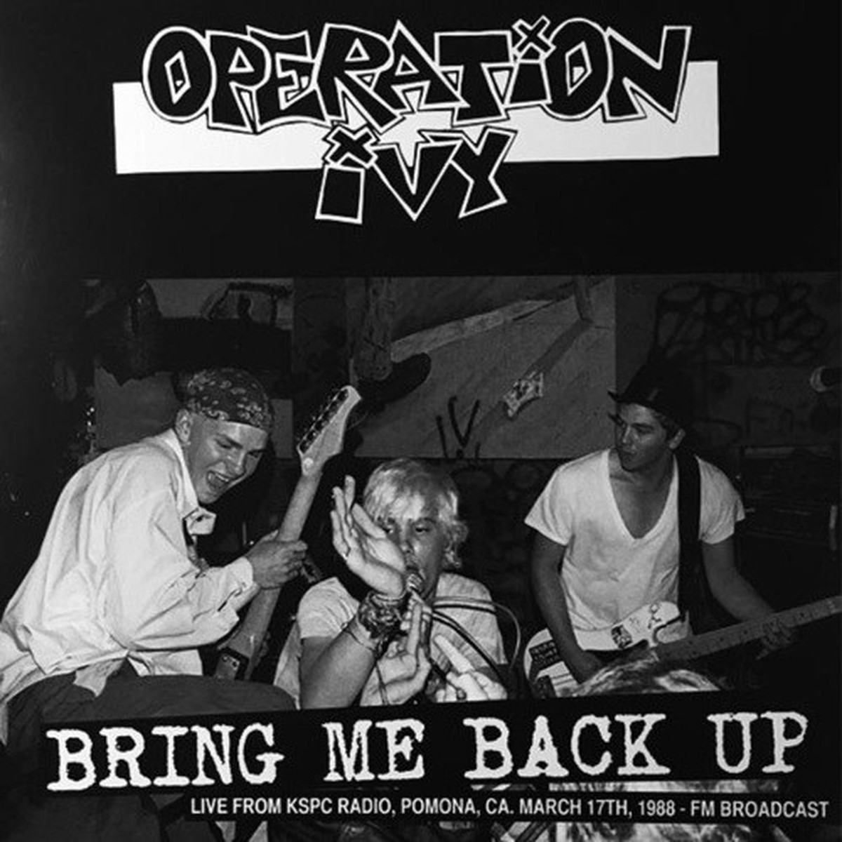 Operation Ivy – Bring Me Back Up Live From KSPC Radio – LP Colored Vinyl