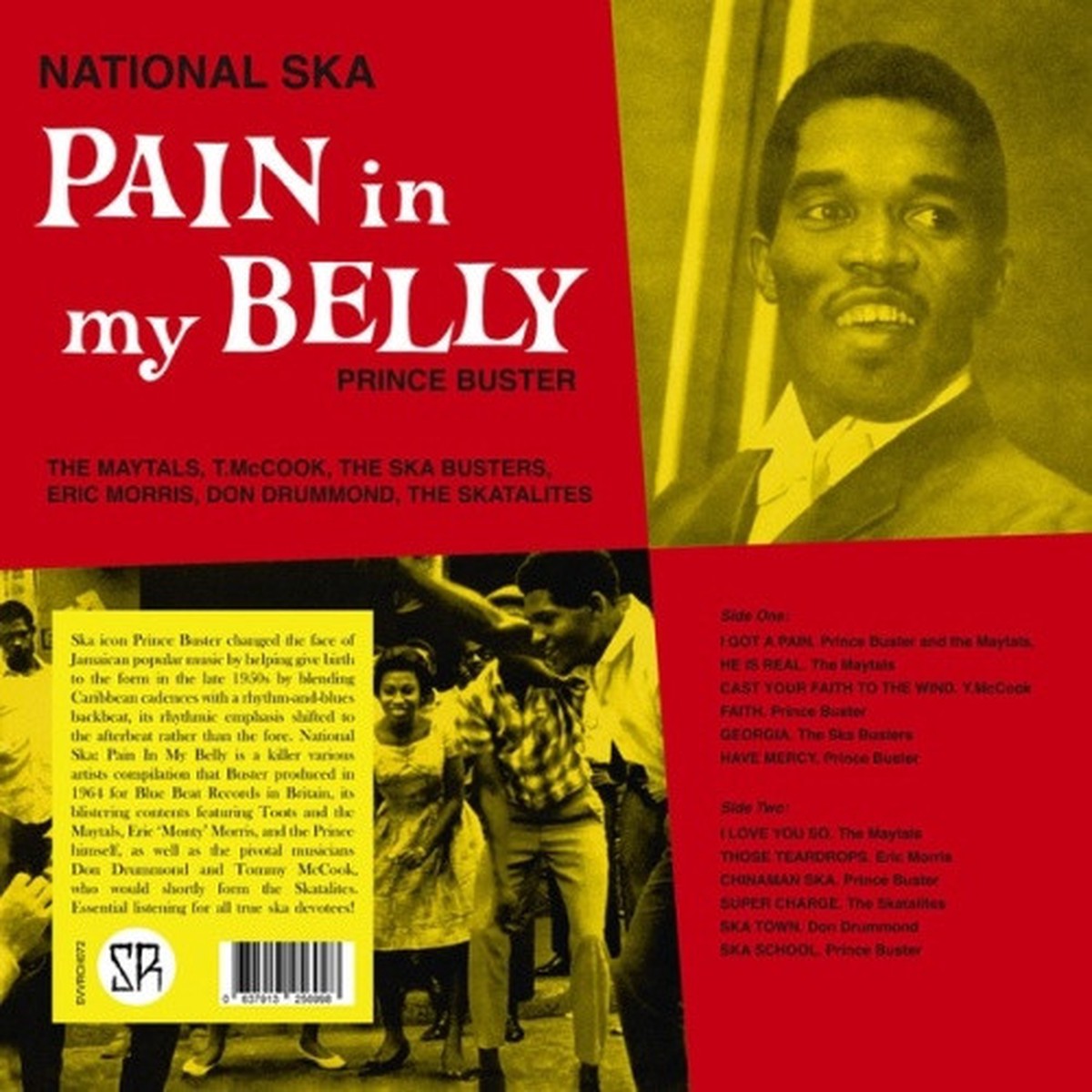 Prince Buster – National Ska: Pain In My Belly – LP Vinyl