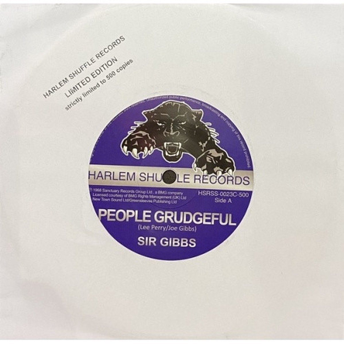 Sir Gibbs – People Grudgeful – 7″ Vinyl