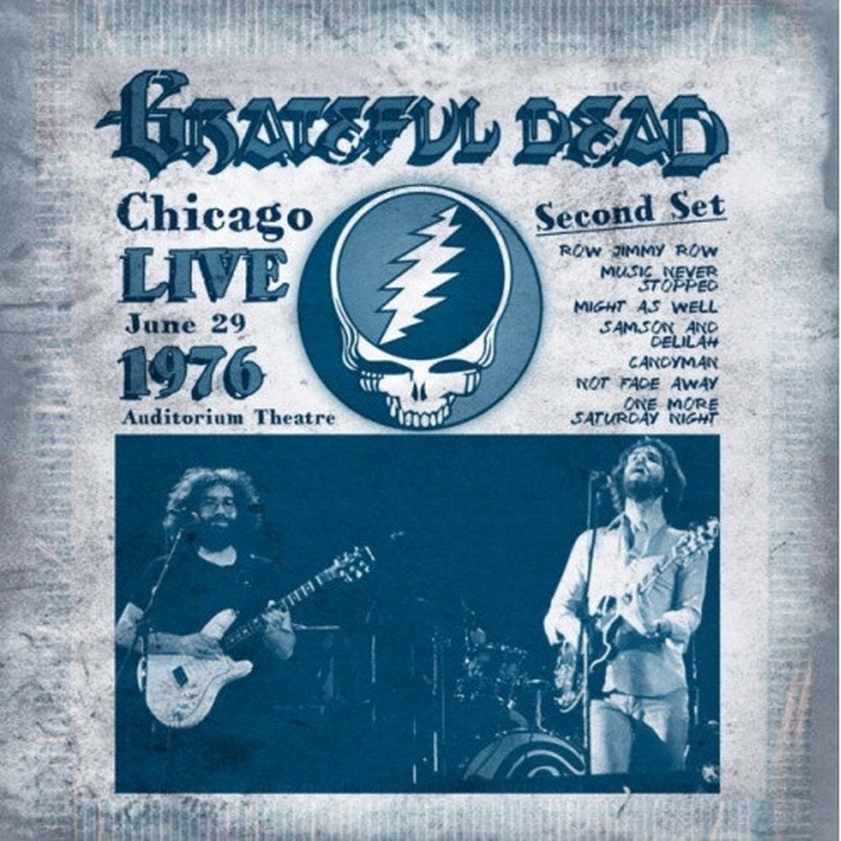 The Grateful Dead – Chicago Live June 29 1976 Auditorium Theatre (Second Set) – LP Vinyl
