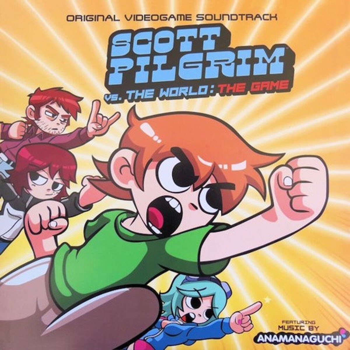 Anamanaguchi – Scott Pilgrim Vs. The World: The Game (Original Videogame Soundtrack) – LP Colored Vinyl