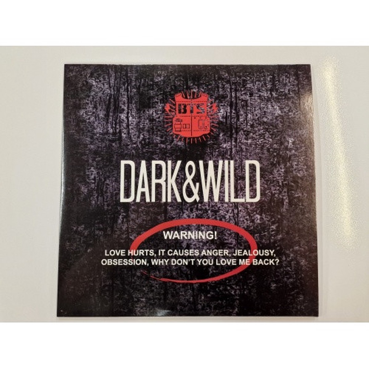 BTS – Dark & Wild – LP Vinyl