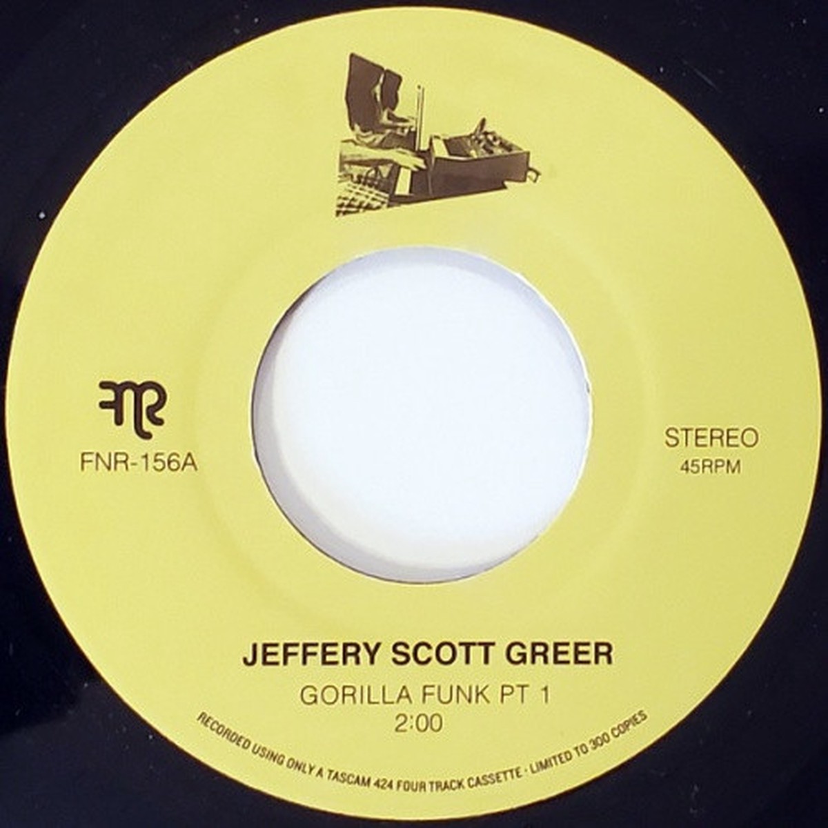Jeffery Scott Greer – Gorilla Funk – 7″ Vinyl