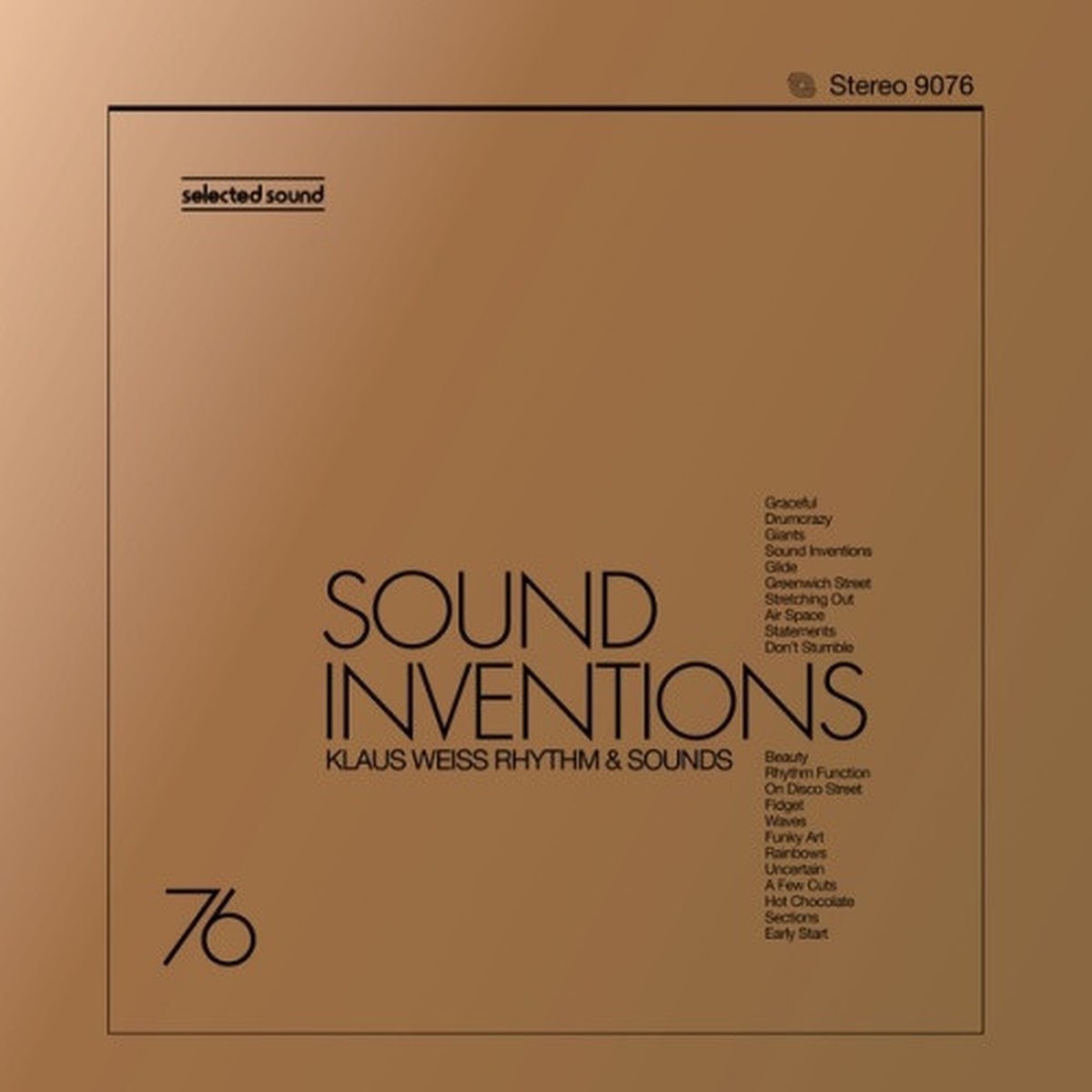 Klaus Weiss Rhythm & Sounds – Sound Inventions – LP Vinyl