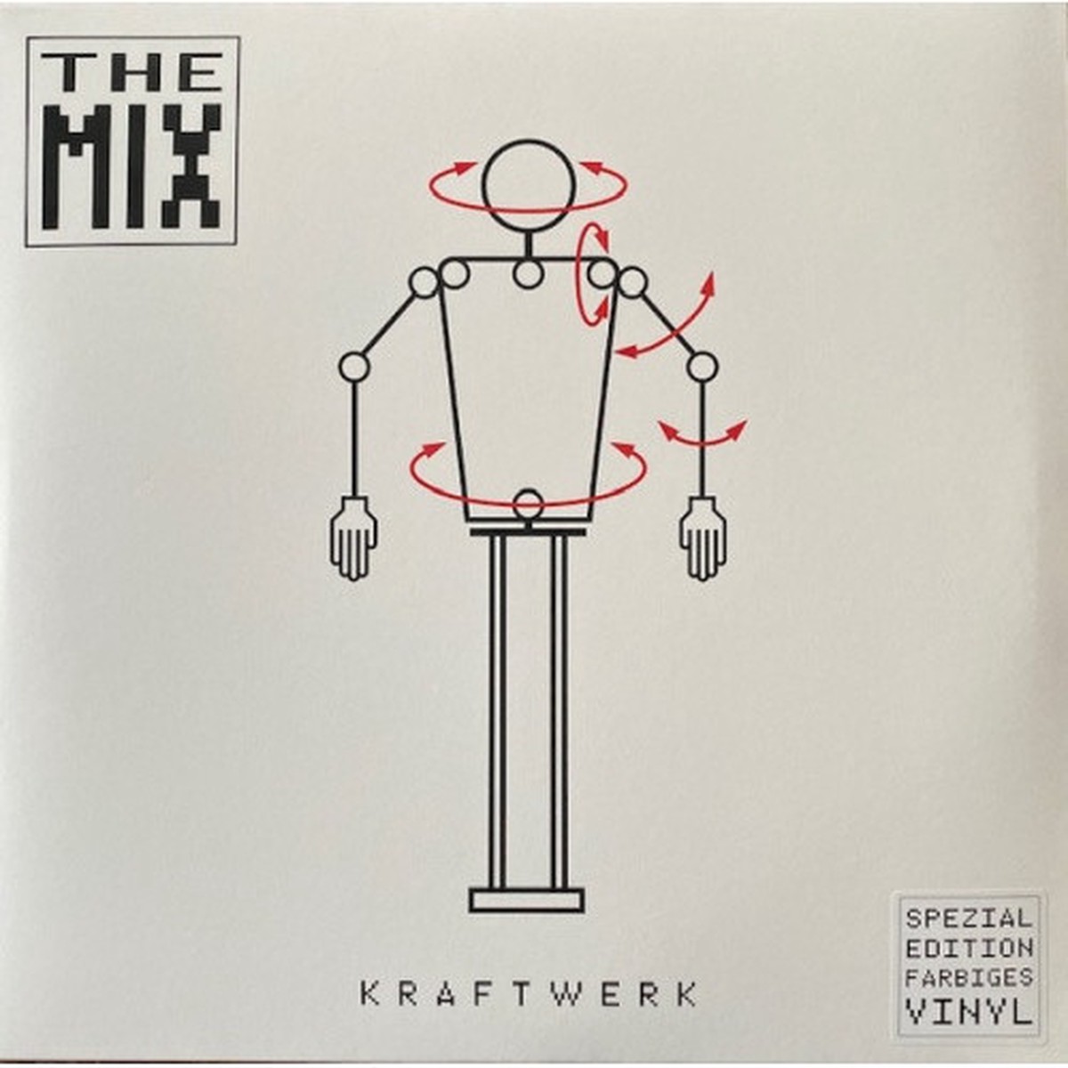 Kraftwerk – The Mix – 2x LP Colored Vinyl