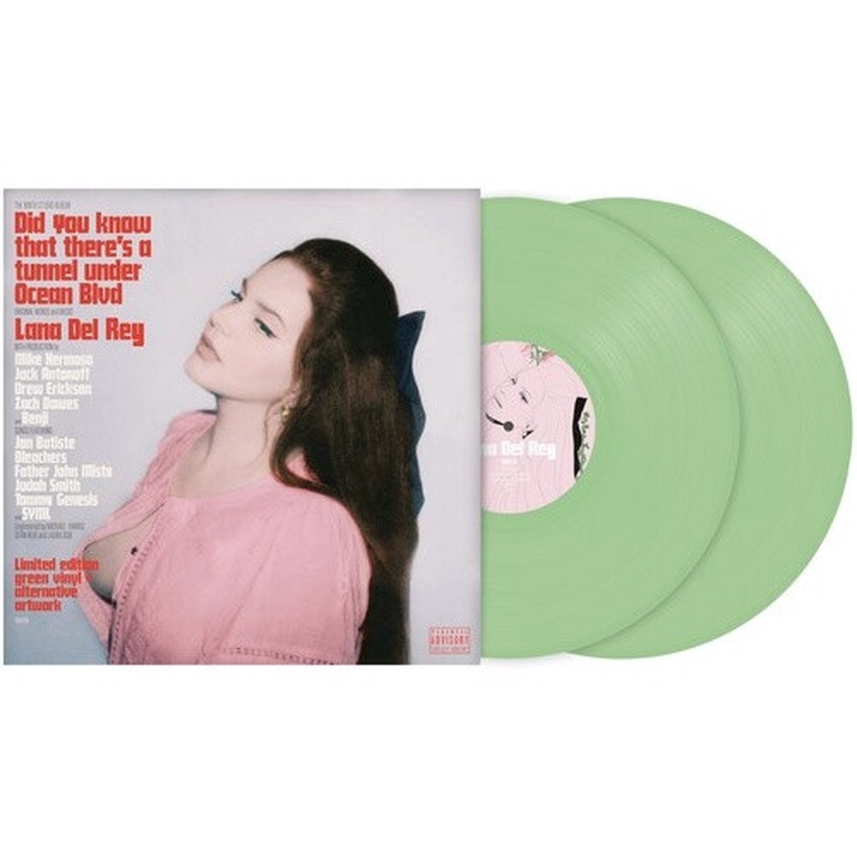 Lana Del Rey – Did You Know There’s A Tunnel Under Ocean Blvd – 2x LP Green Vinyl