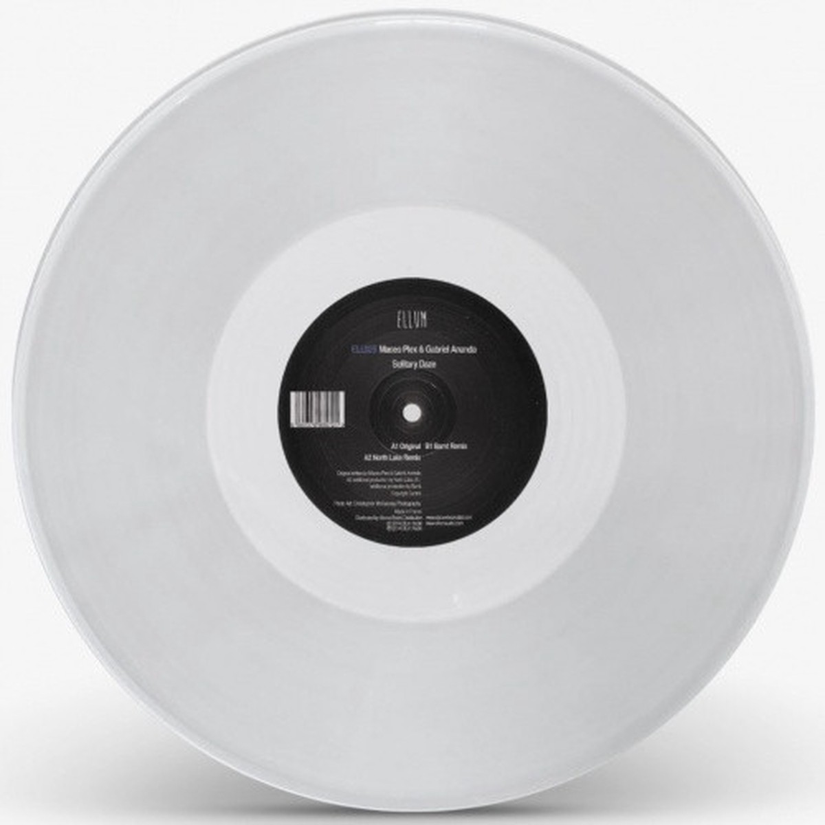 Maceo Plex & Gabriel Ananda – Solitary Daze – 12″ Clear Vinyl