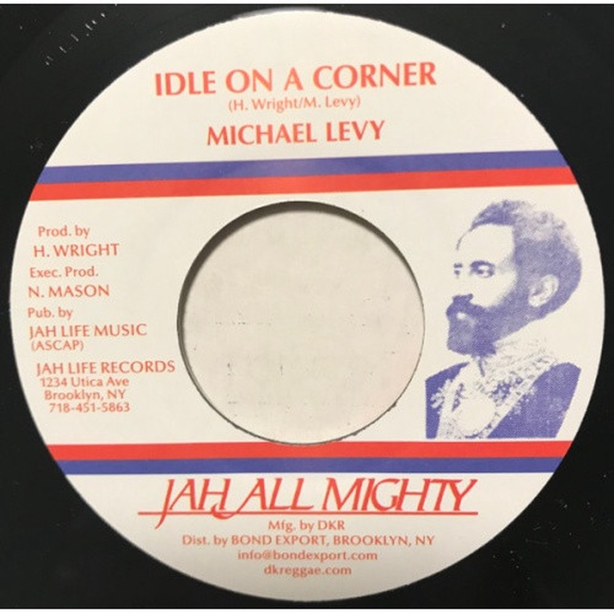Michael Levy – Idle On A Corner – 7″ Vinyl