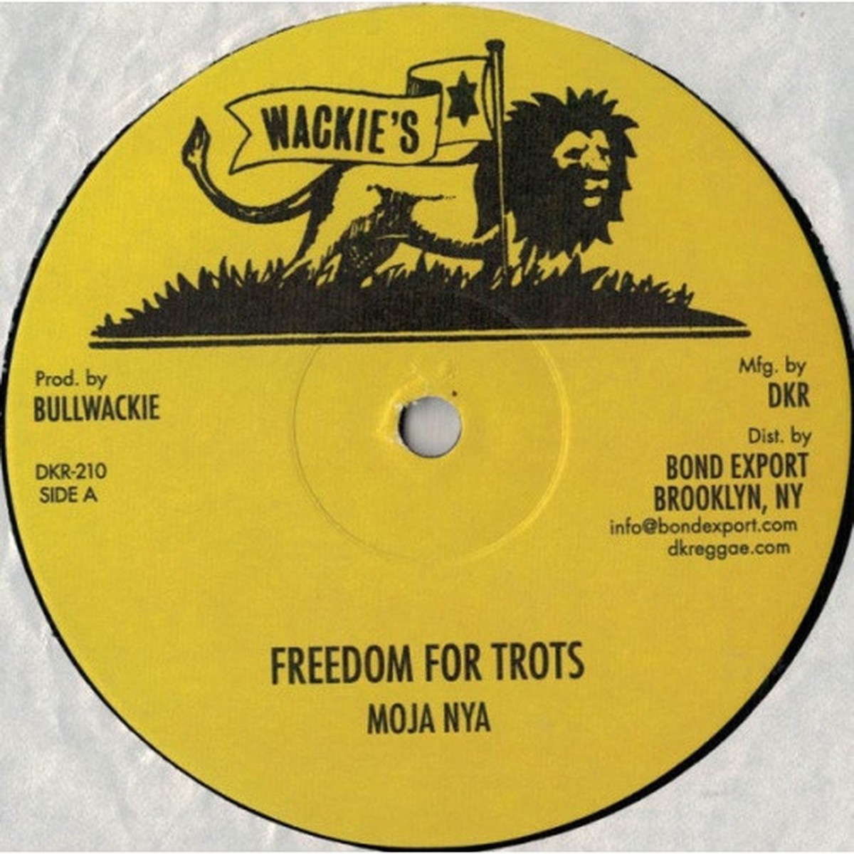 Moja Nya – Freedom For Trots / Jah Guide – 12″ Vinyl