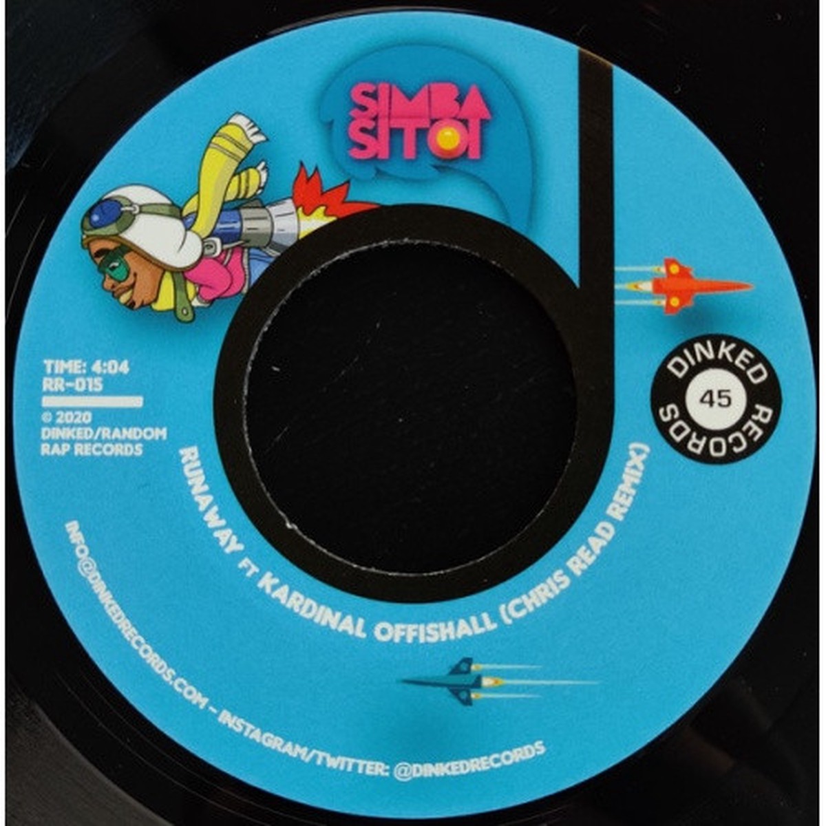 Simba Sitoi – Runaway (Chris Read Remix) – 7″ Vinyl