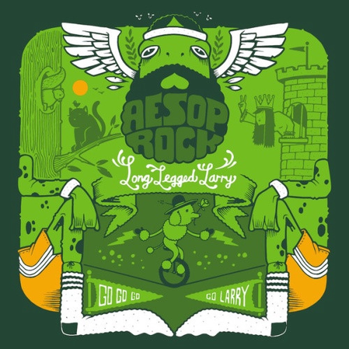 Aesop Rock – Long Legged Larry – 7″ Colored Vinyl