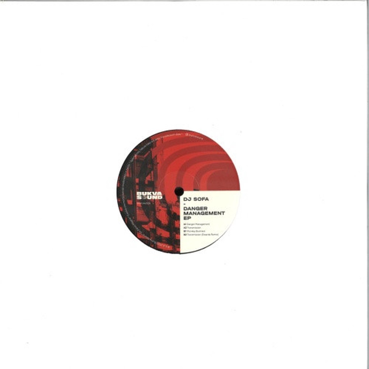 Dj Sofa – Danger Management Ep – 12″ Vinyl