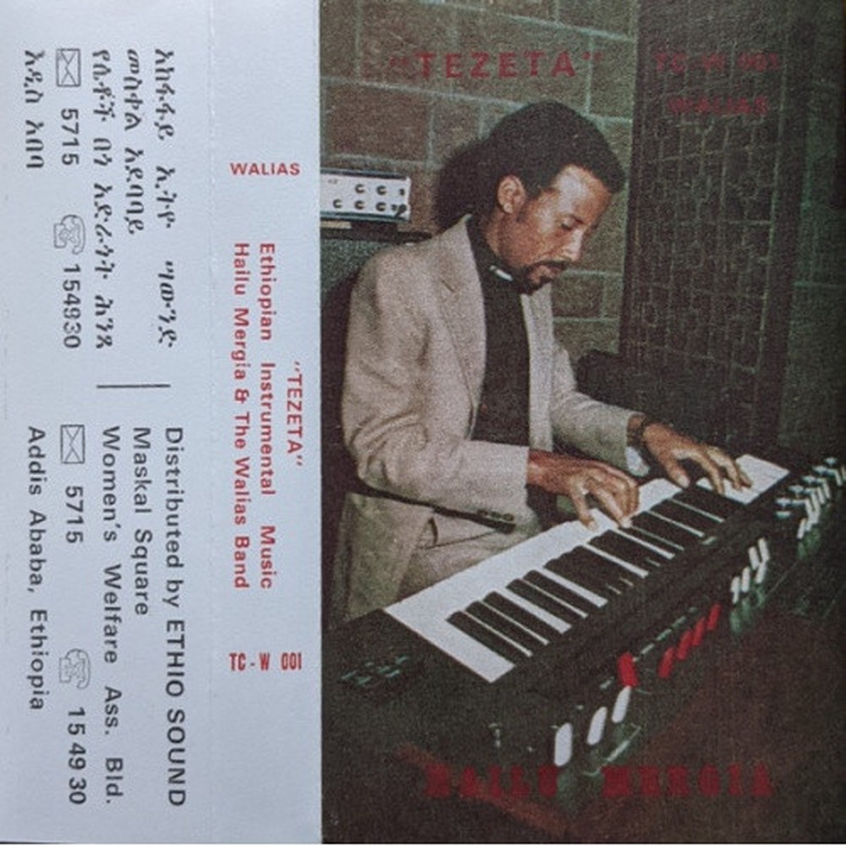 Hailu Mergia & The Walias Band – Tezeta – Cassette