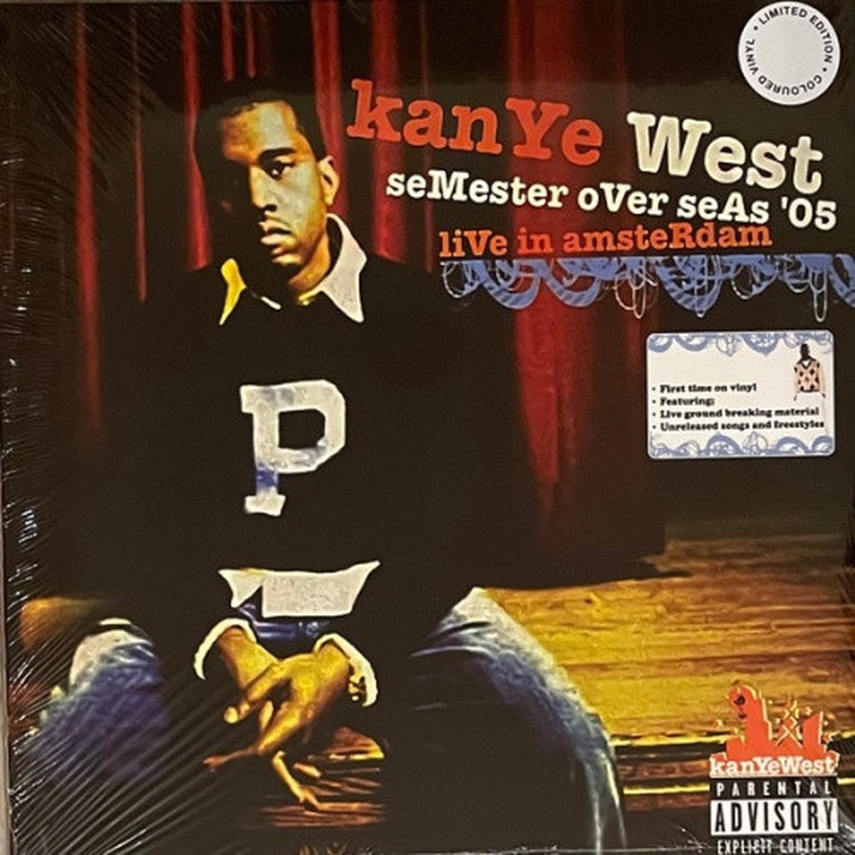 Kanye West – Semester Over Seas ’05 – Live In Amsterdam – 2x LP Colored Vinyl