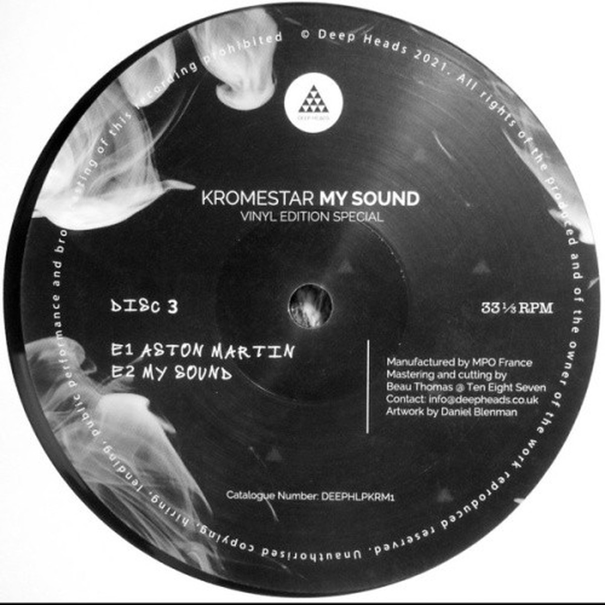 Kromestar – My Sound Disc 3 – 12″ Vinyl