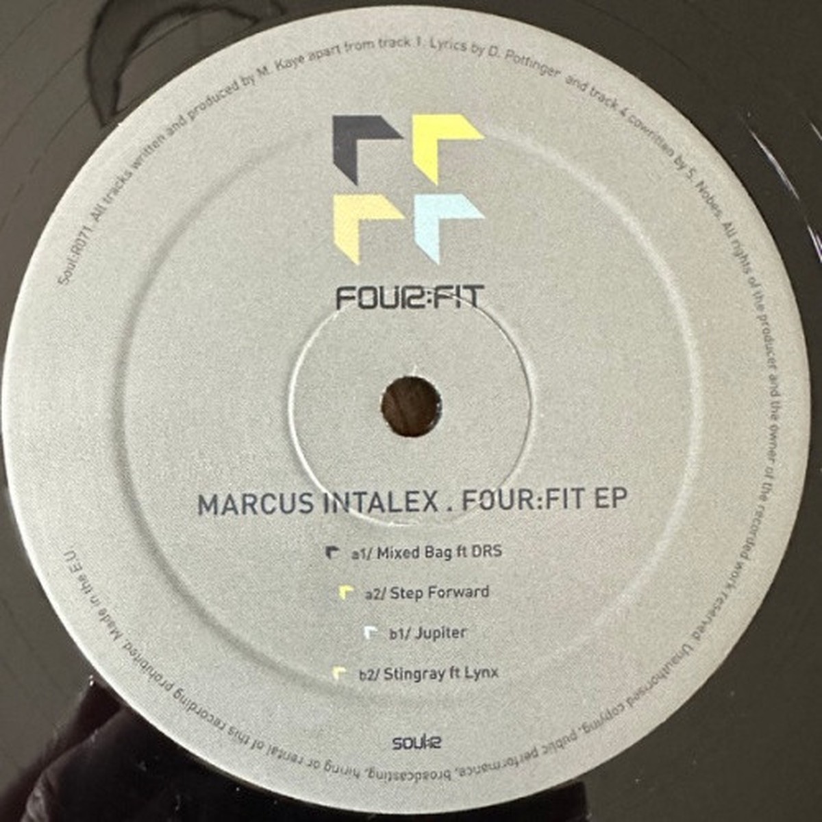 Marcus Intalex – Four:Fit Ep 08 – 12″ Vinyl