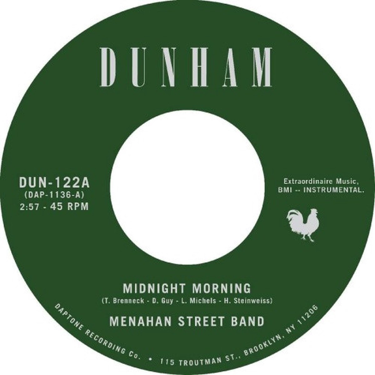 Menahan Street Band – Midnight Morning / Stepping Through Shadow – 7″ Vinyl