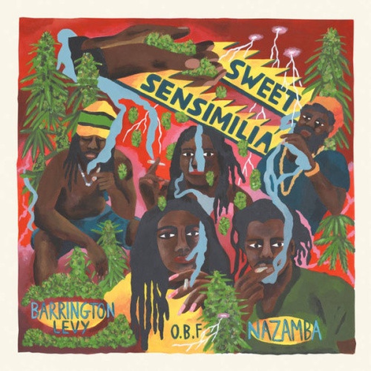 O.B.F. / Barrington Levy / Nazamba – Sweet Sensimilia – 12″ Vinyl