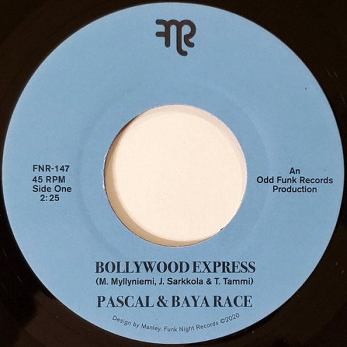 Pascal & Baya Race – Bollywood Express – 7″ Vinyl