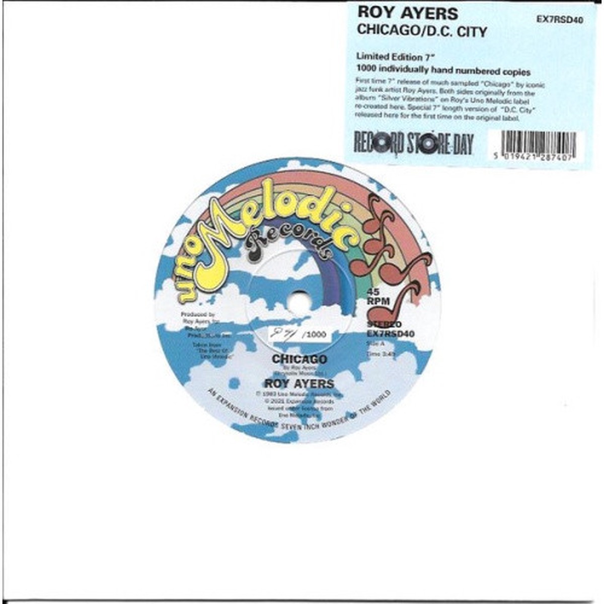 Roy Ayers – Chicago RSD – 7″ Vinyl
