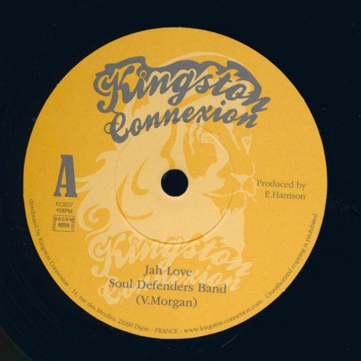 Soul Defenders Band – Jah Love – 7″ Vinyl