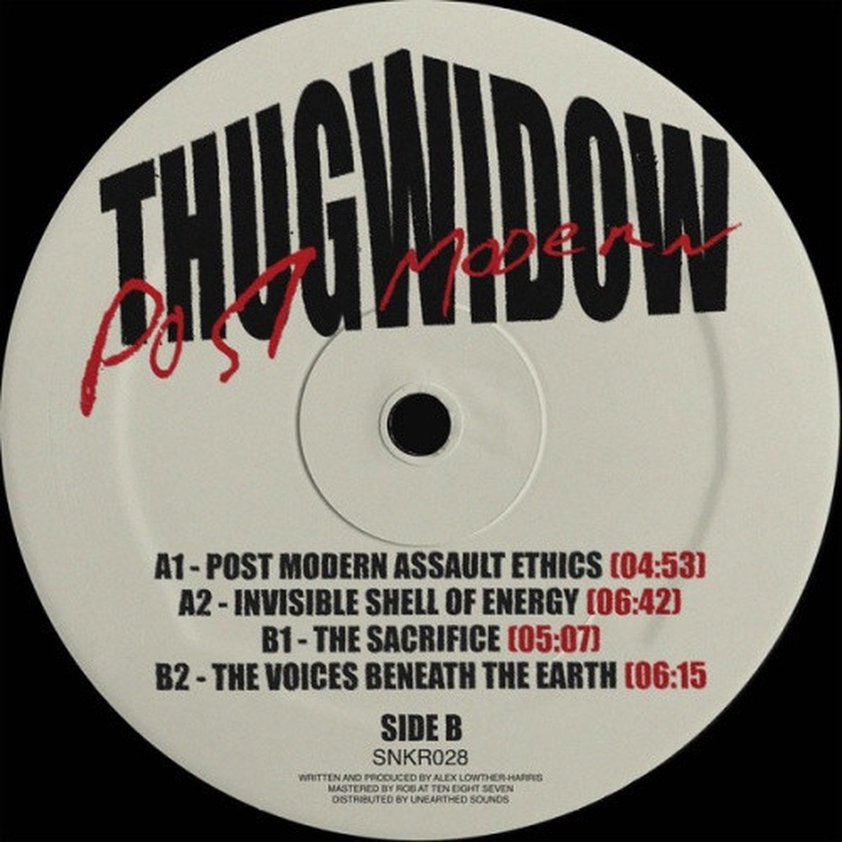 Thugwidow – Post Modern – 12″ Vinyl