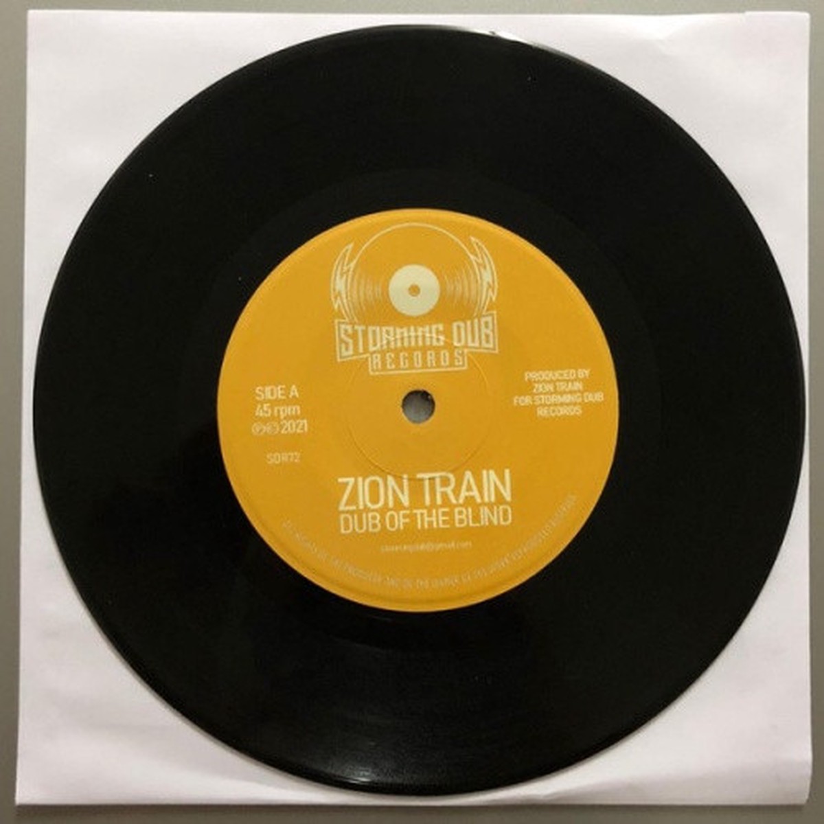 Zion Train – Dub Of The Blind – 7″ Vinyl