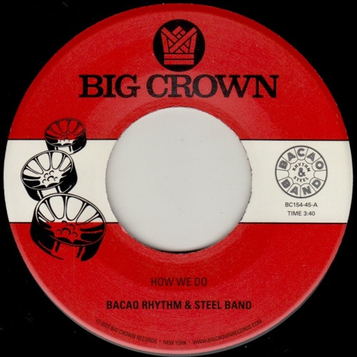 Bacao Rhythm & Steel Band – How We Do / Nuthin’ But A G Thang – 7″ Vinyl