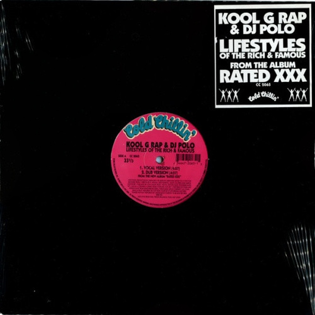Kool G Rap & DJ Polo – Lifestyles Of The Rich & Famous – 12″ Vinyl