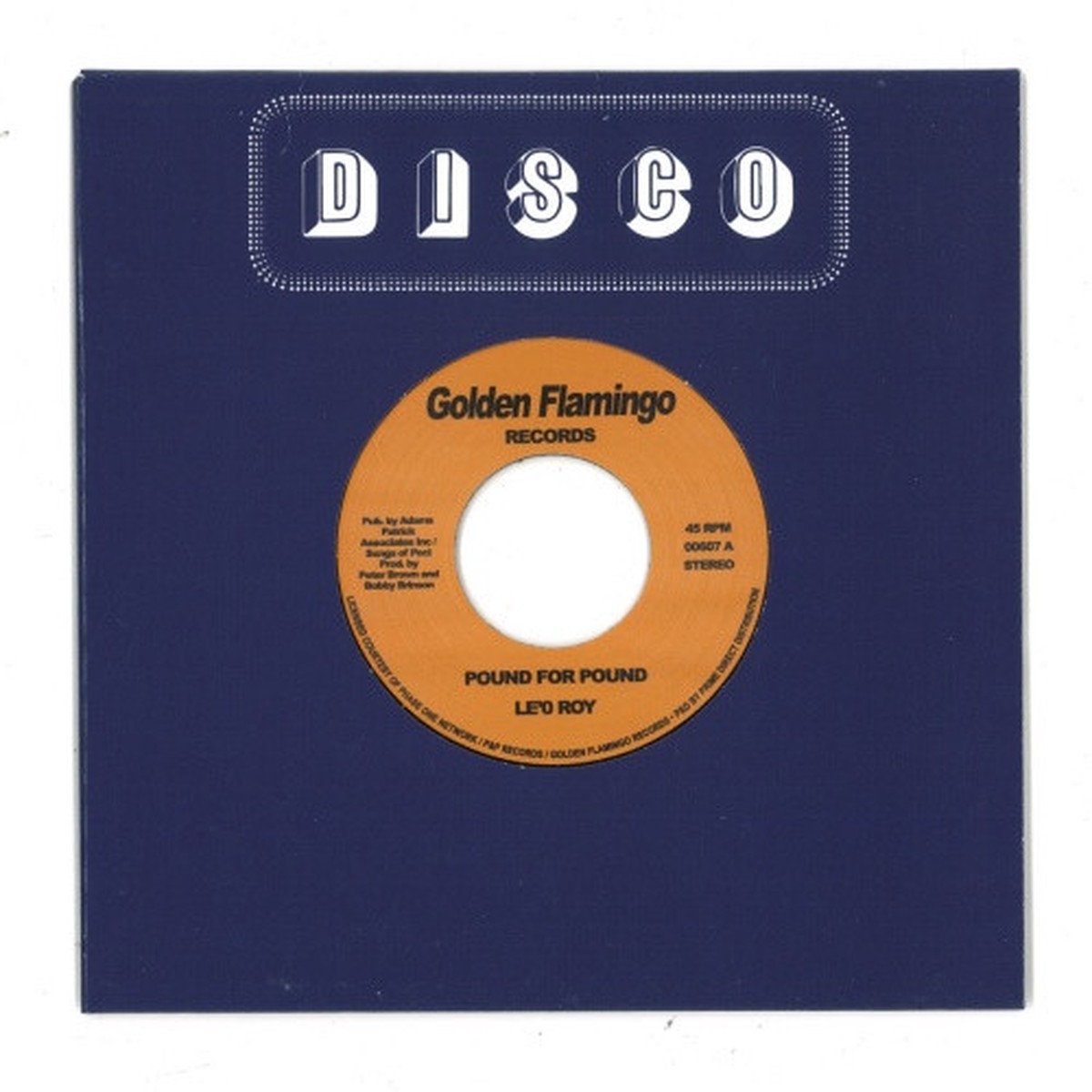 Le’O Roy – Pound For Pound – 7″ Vinyl