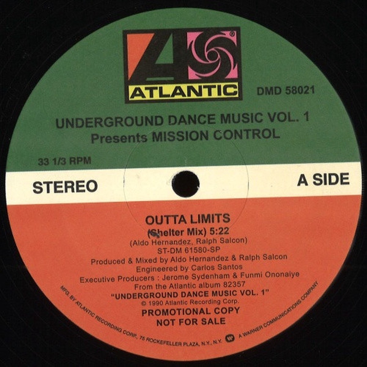 Mission Control – Outta Limits – 12″ Vinyl
