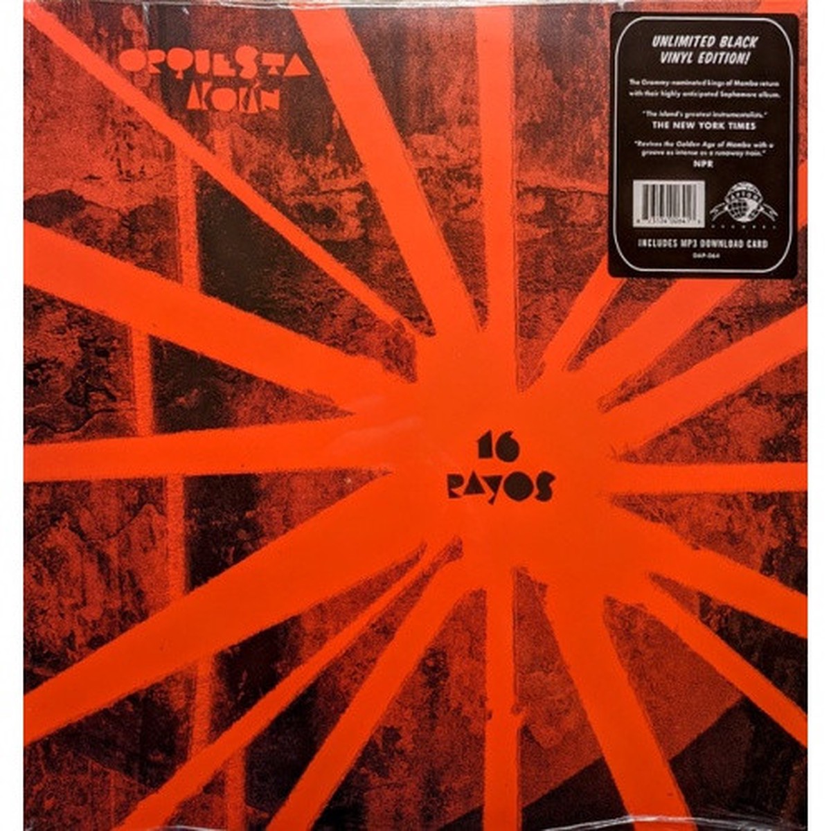 Orquesta Akokan – 16 Rayos – LP Vinyl