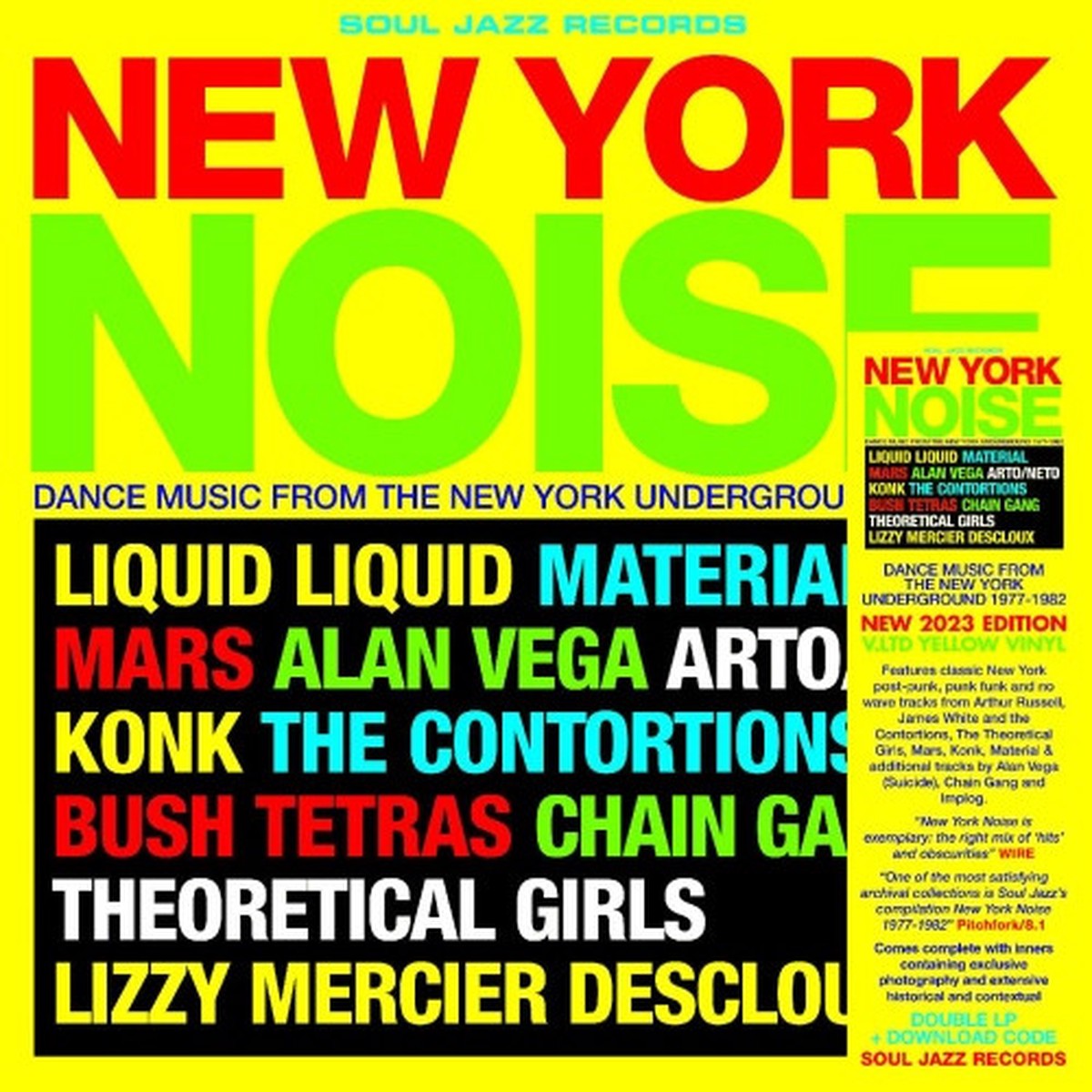 Various Artists – New York Noise – Dance Music From The New York Underground 1978-82 RSD – 2x LP Colored Vinyl